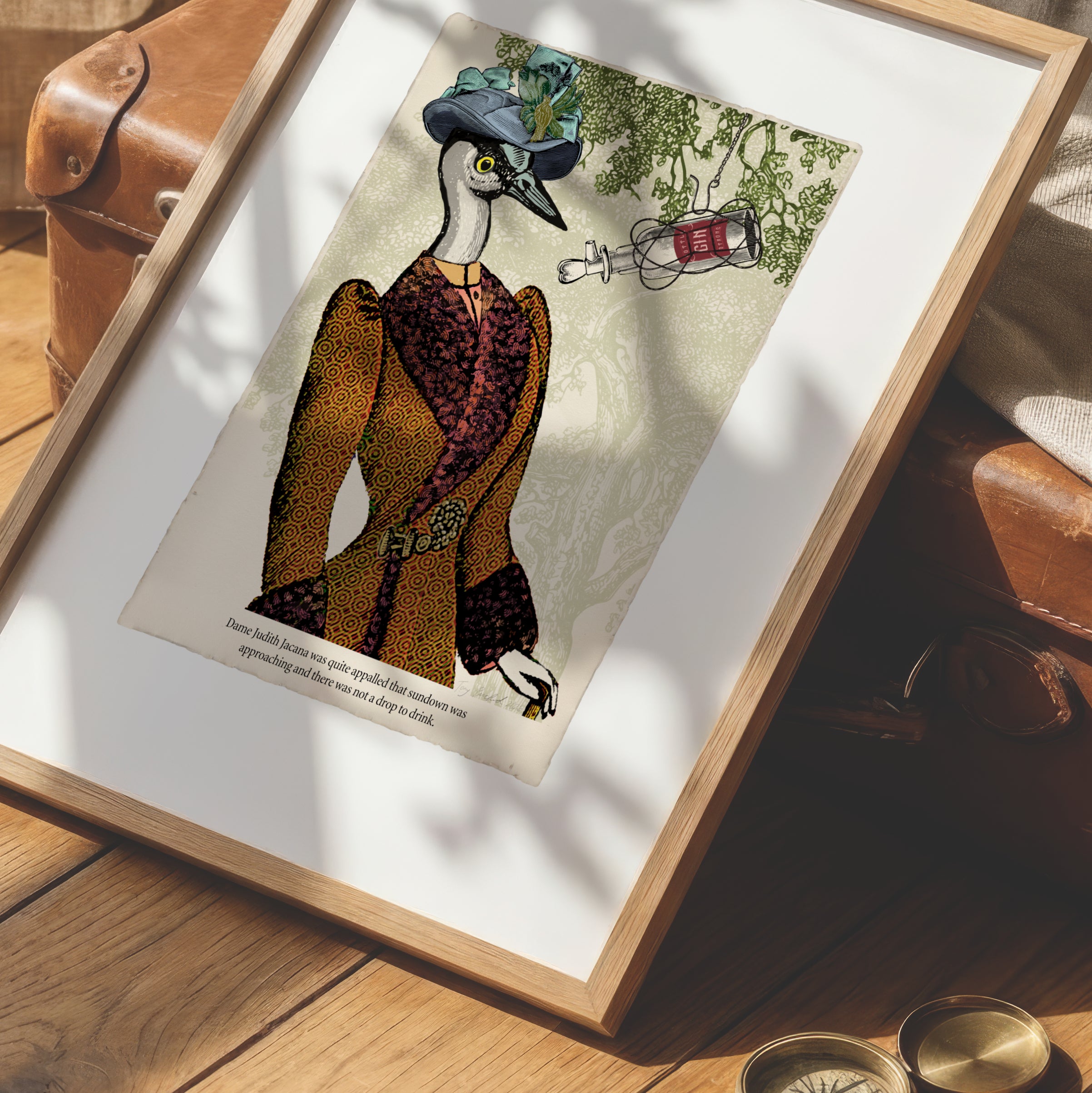 Dame Judith Jacana – Animabilia Print